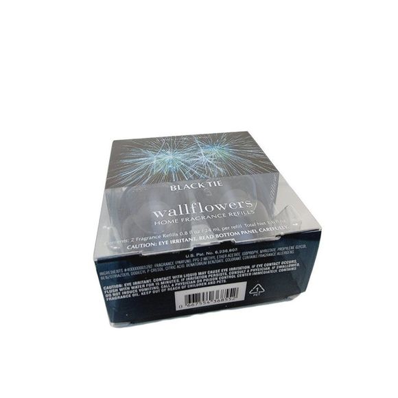 2 BLACK TIE Bath & Body Works Wallflower Refills 2 Pack Boxes - Picture 10 of 11
